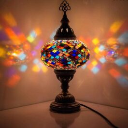 Mosaic lamp, With replaceable battery